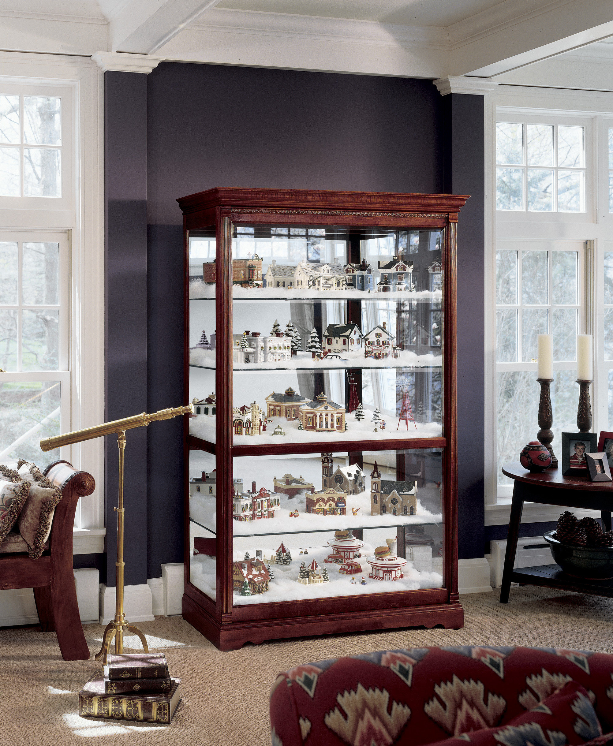 Howard Miller Floor Curio Cabinet