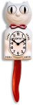 California Clock, Kit-Cat, Candy Cane, Red