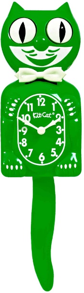 California Clock, Kit-Cat, Classic Green