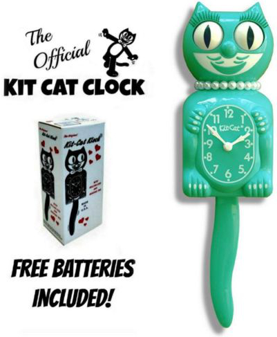 California Clock, Lady Kit-Cat, Emerald Green