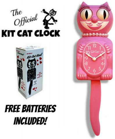 California Clock, Lady Kit-Cat, Honeysuckle Pink